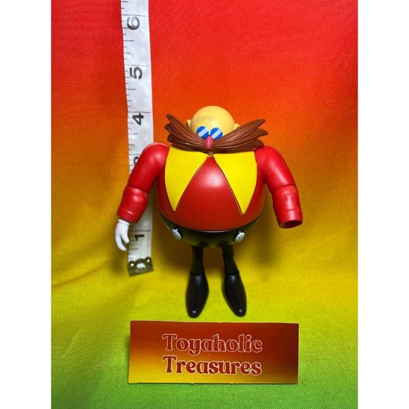 Sonic The Hedgehog Dr. Eggman Figure 4” Jakks Pacific - Picture 1 of 2
